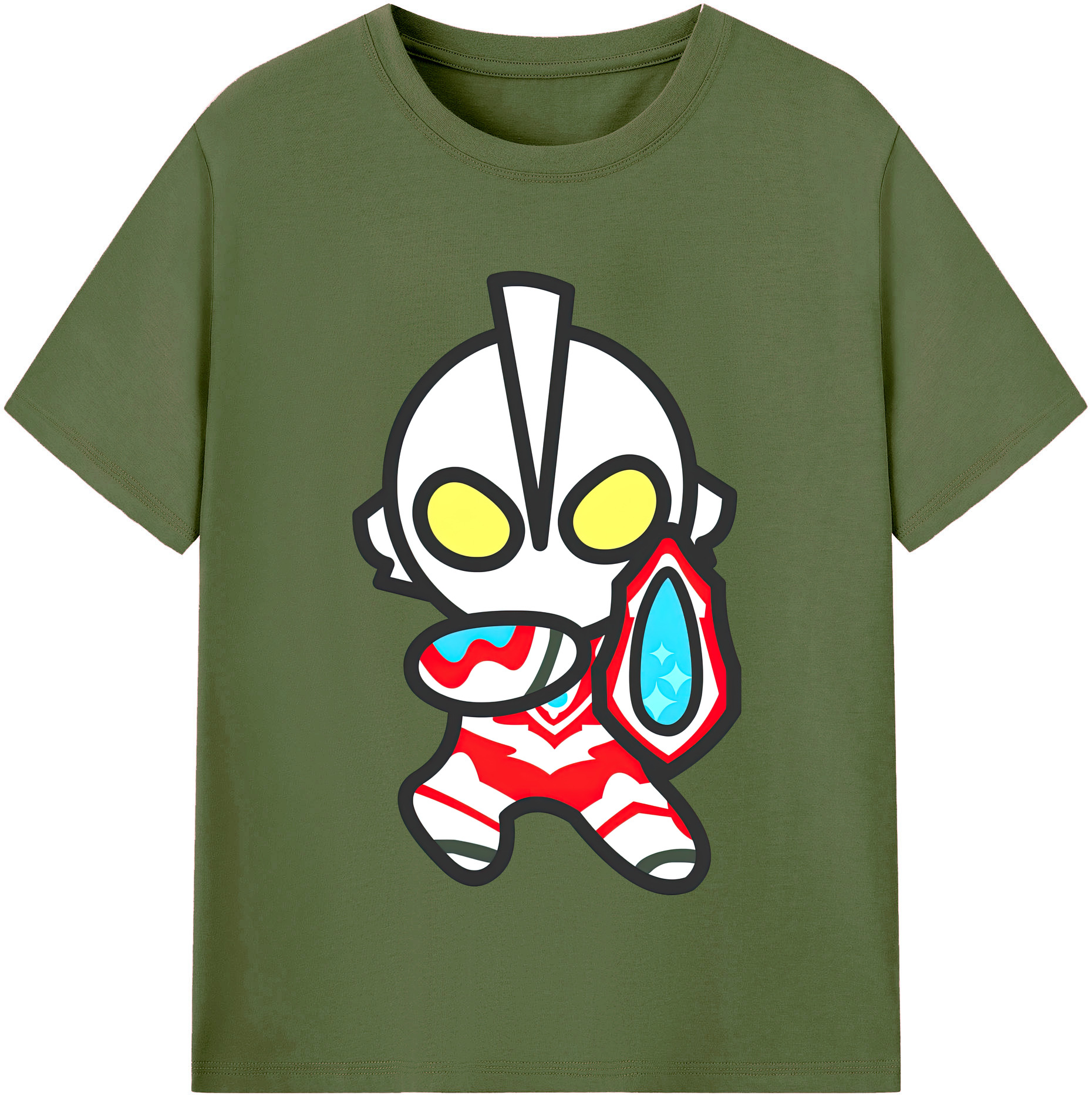 （画像用） ウルトラマン Ultraman 綿100％半袖Tシャツ（フロントプリント）